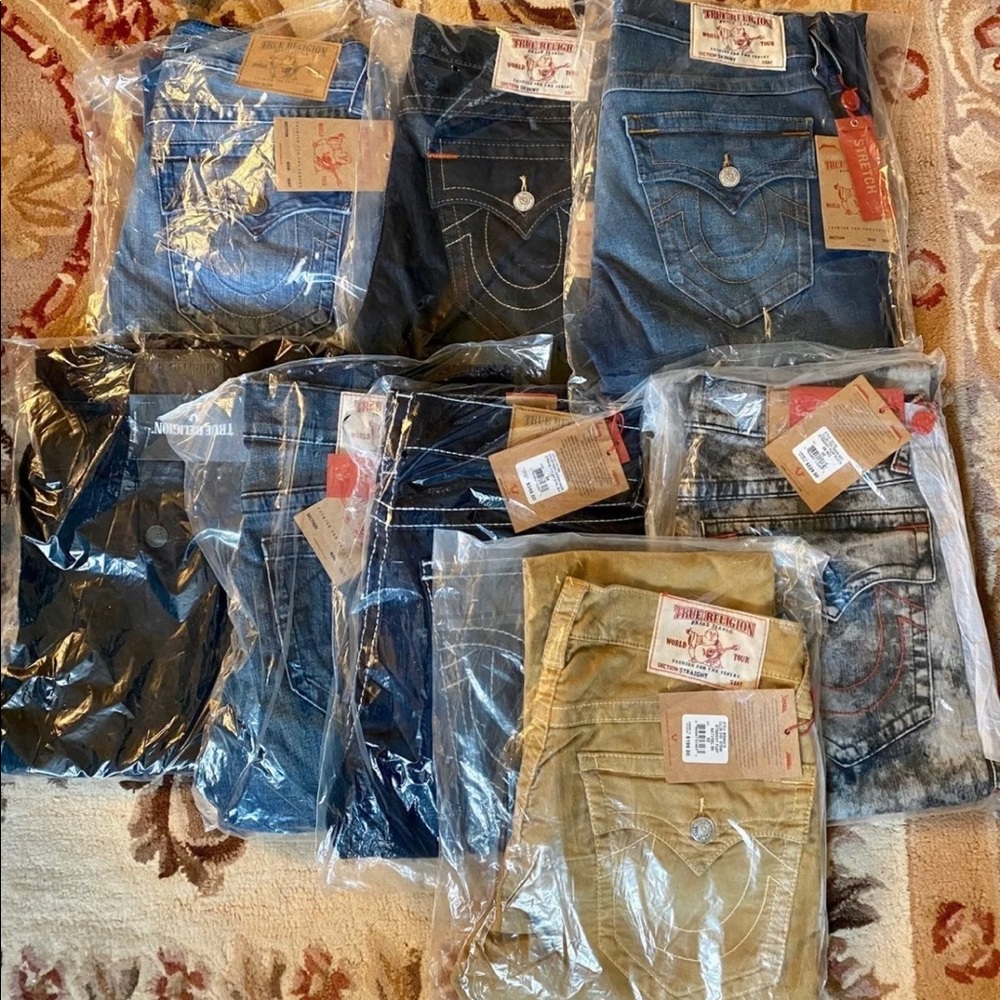 🛑SOLD🛑🕺🏻🕺🏻🕺🏻NWT Lot of TR 7 Jeans & 1 in Corduroy - Picture 3 of 3